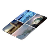 Magnet Flexible IS Islande - Jokulsarlon - Gullfoss - (Côté Gauche)