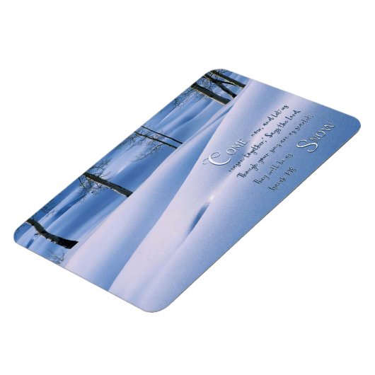 Magnet Flexible Isaïe 1:18 Inspirationnel (Côté Gauche)