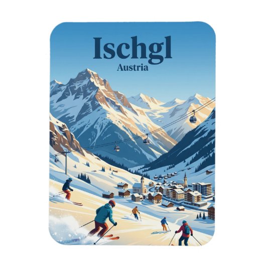 Magnet Flexible Ischgl Autriche (Vertical)