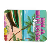 Magnet Flexible Isla Holbox Mexique (Horizontal)