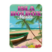 Magnet Flexible Isla Holbox Mexique (Vertical)