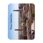 Magnet Flexible Islam Khodja Mosquée et Citadel Kunya-ark - Khiva (Vertical)