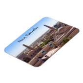 Magnet Flexible Islam Khodja Mosquée et Citadel Kunya-ark - Khiva (Côté Gauche)
