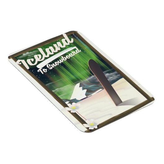 Magnet Flexible Islande pour faire du snowboard (Côté Droit)