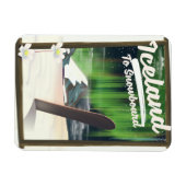 Magnet Flexible Islande pour faire du snowboard (Horizontal)
