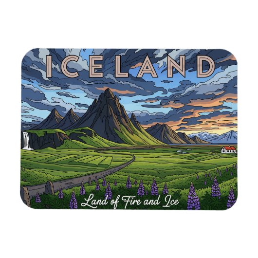 Magnet Flexible Islande Travel (Horizontal)