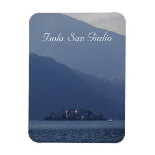 Magnet Flexible Isola San Giulio, Lac d'Orta, Italie