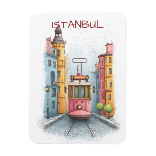 Magnet Flexible Istanbul Turkiye Travel (Vertical)