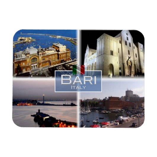 Magnet Flexible IT Italie - Bari - (Horizontal)