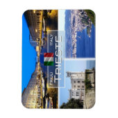 Magnet Flexible IT Italie - Trieste - Château Miramare - (Vertical)