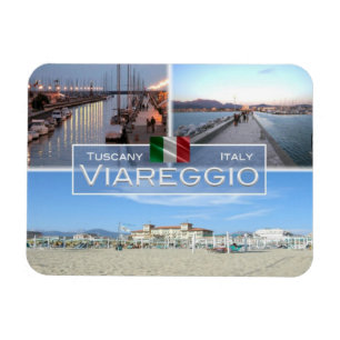 Magnet Flexible IT Italie - Viareggio - Pier et Marina Tourist -