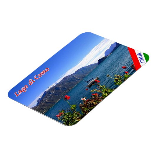 Magnet Flexible Italie - Lac de Côme - (Côté Gauche)