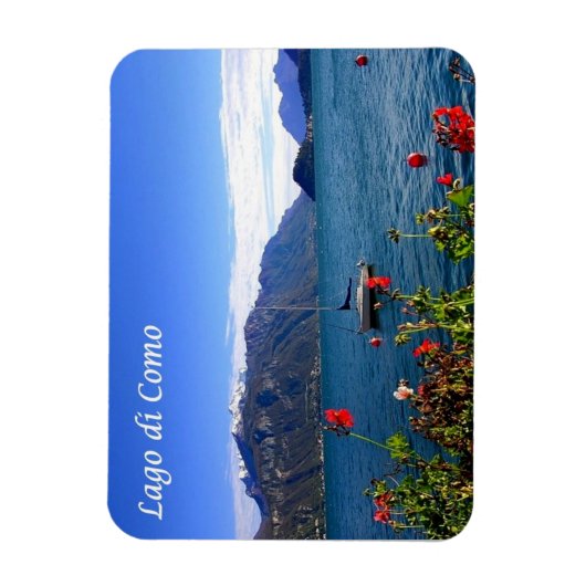 Magnet Flexible Italie - Lac de Côme - (Vertical)