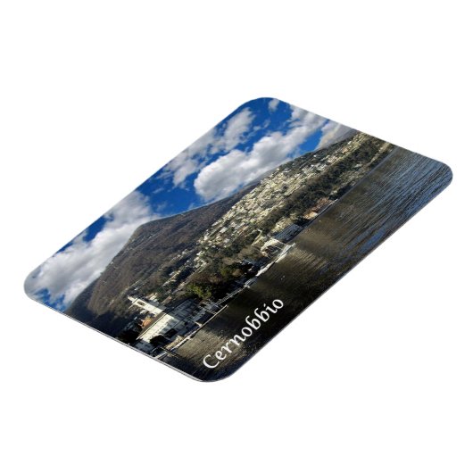 Magnet Flexible Italie - Lac de Côme - Cernobbio - (Côté Gauche)