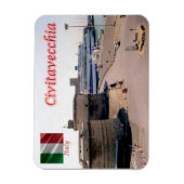 Magnet Flexible Italie - Latium - Civitavecchia - (Vertical)