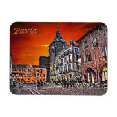 Magnet Flexible Italie - Lombardie - Pavie - (Horizontal)