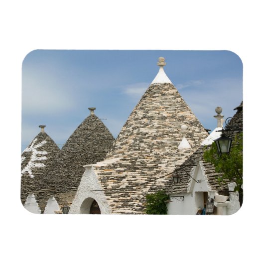 Magnet Flexible Italie, Pouilles, Alberobello, Terra dei Trulli, (Horizontal)