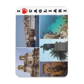Magnet Flexible Italie - Sardaigne - Cagliari - I Love (Vertical)