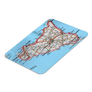 Magnet Flexible Italie - Sicile - Carte Sicile -