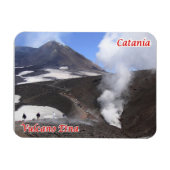Magnet Flexible Italie - Sicile - Catane - Etna - (Horizontal)