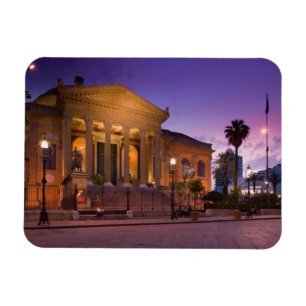 Magnet Flexible Italie, Sicile, Palerme, Théâtre Massimo Opera