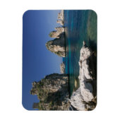 Magnet Flexible Italie, Sicile, Scopello, Rocks par Tonnara (Vertical)