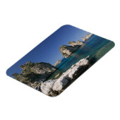 Magnet Flexible Italie, Sicile, Scopello, Rocks par Tonnara (Côté Gauche)