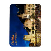 Magnet Flexible Italie - Sicile - Taormina De Nuit - (Vertical)