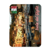 Magnet Flexible Italie - Toscane - Isola del Giglio - (Vertical)