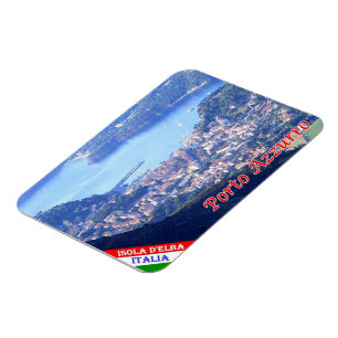 Magnet Flexible Italie - Toscane - Isola d'Elba - Porto Azzurro -