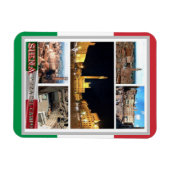 Magnet Flexible Italie - Toscane - Sienne - Piazza Del Campo - Mag (Horizontal)