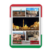 Magnet Flexible Italie - Toscane - Sienne - Piazza Del Campo - Mag (Vertical)