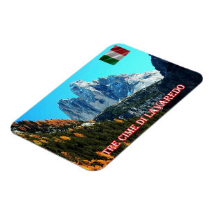 Magnet Flexible Italie - Trentin Alto Adige Südtirol - Trois somm