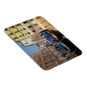 Magnet Flexible Italie, Venise, gondoles amarrées le long du canal (Côté Droit)