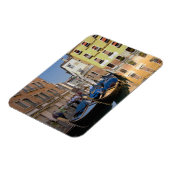 Magnet Flexible Italie, Venise, gondoles amarrées le long du canal (Côté Gauche)