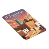 Magnet Flexible Itchan Kala Ouzbékistan (Côté Droit)