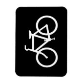 Magnet Flexible Itinéraire Vélo Blanc (Vertical)