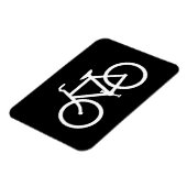 Magnet Flexible Itinéraire Vélo Blanc (Côté Gauche)