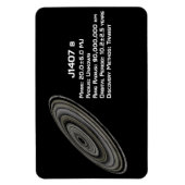 Magnet Flexible J1407 b (1SWASP J140747.93-394542.6 b) (Vertical)