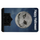 Magnet Flexible Jack-o'-lantern effrayant Lune d'Halloween (Horizontal)
