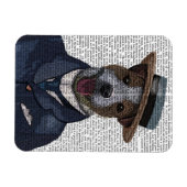 Magnet Flexible Jack Russell dans le Bateau 2 (Horizontal)