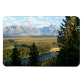 Magnet Flexible Jackson Hole Mountains et River (Horizontal)