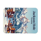 Magnet Flexible Jackson Hole USA (Horizontal)