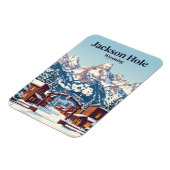 Magnet Flexible Jackson Hole USA (Côté Gauche)