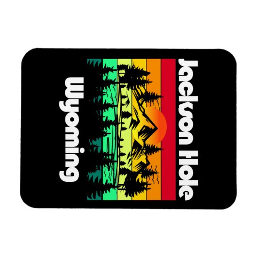 Magnet Flexible Jackson Hole Wyoming (Horizontal)