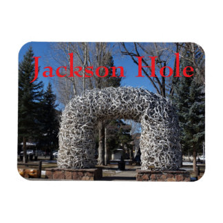 Magnet Flexible Jackson Hole Wyoming Arches de bois de cerf