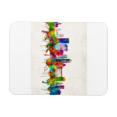Magnet Flexible Jacksonville Florida Skyline (Horizontal)