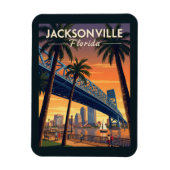 Magnet Flexible Jacksonville Floride (Vertical)