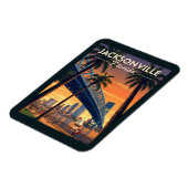 Magnet Flexible Jacksonville Floride (Côté Gauche)