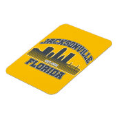 Magnet Flexible Jacksonville, Floride (Côté Gauche)